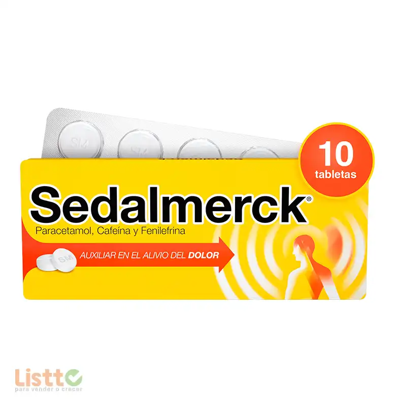 Sedalmerck Tabletas 10 pz.