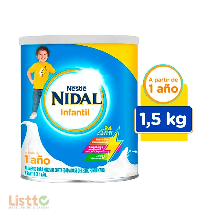 Leche Nidal Infantil 1.5 kg