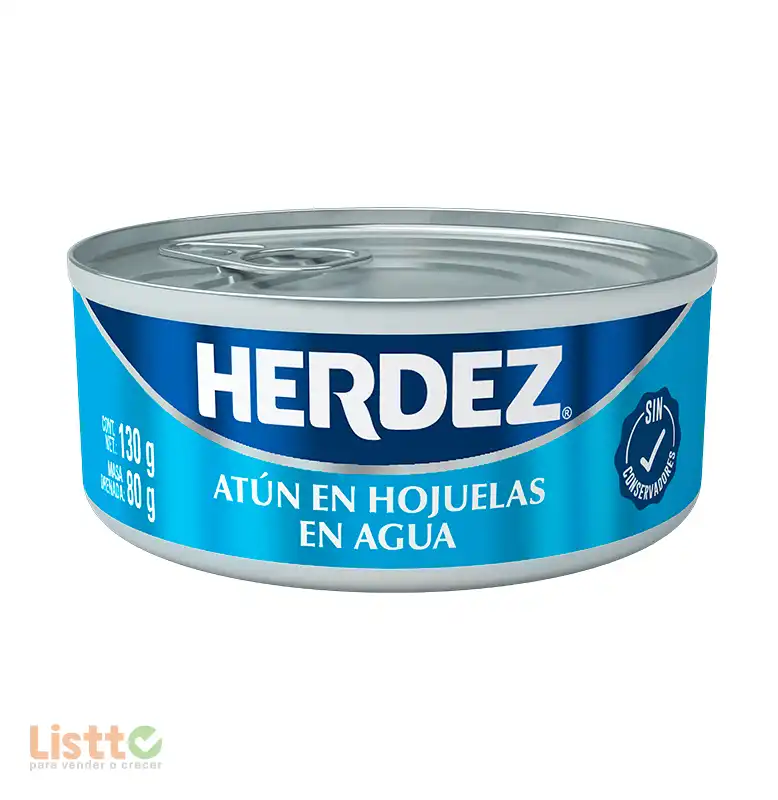 Atún en Agua Herdez 130 gr.