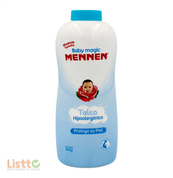 Talco para Bebé Mennen Azul 400 gr.