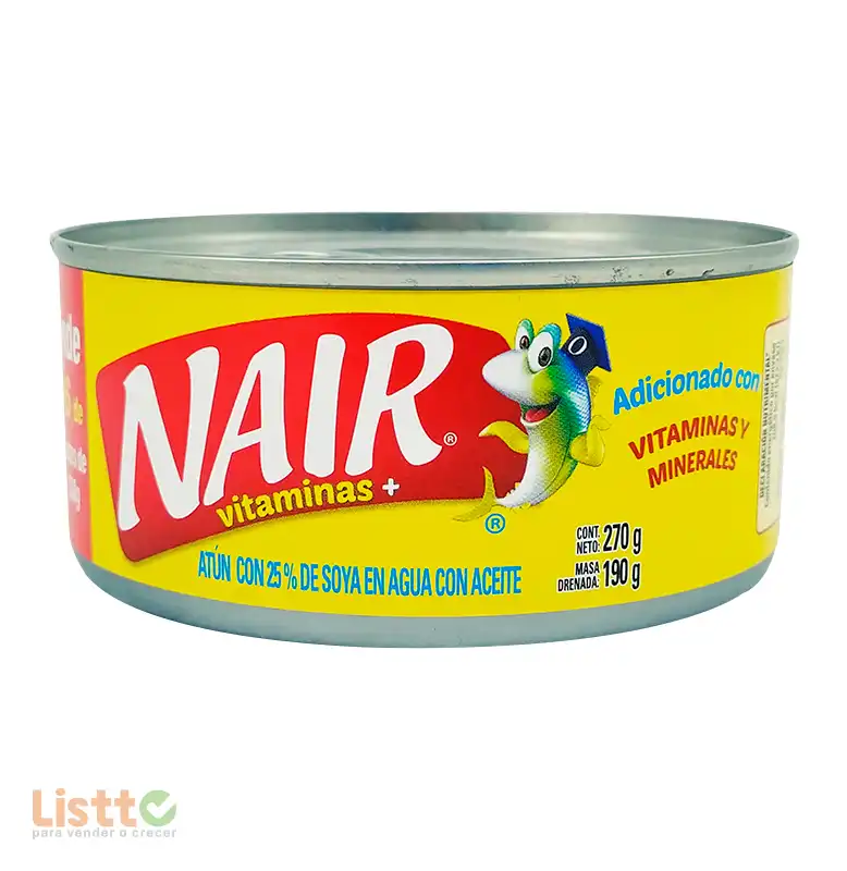 Atún en Aceite Nair Vitaminas 270 gr.