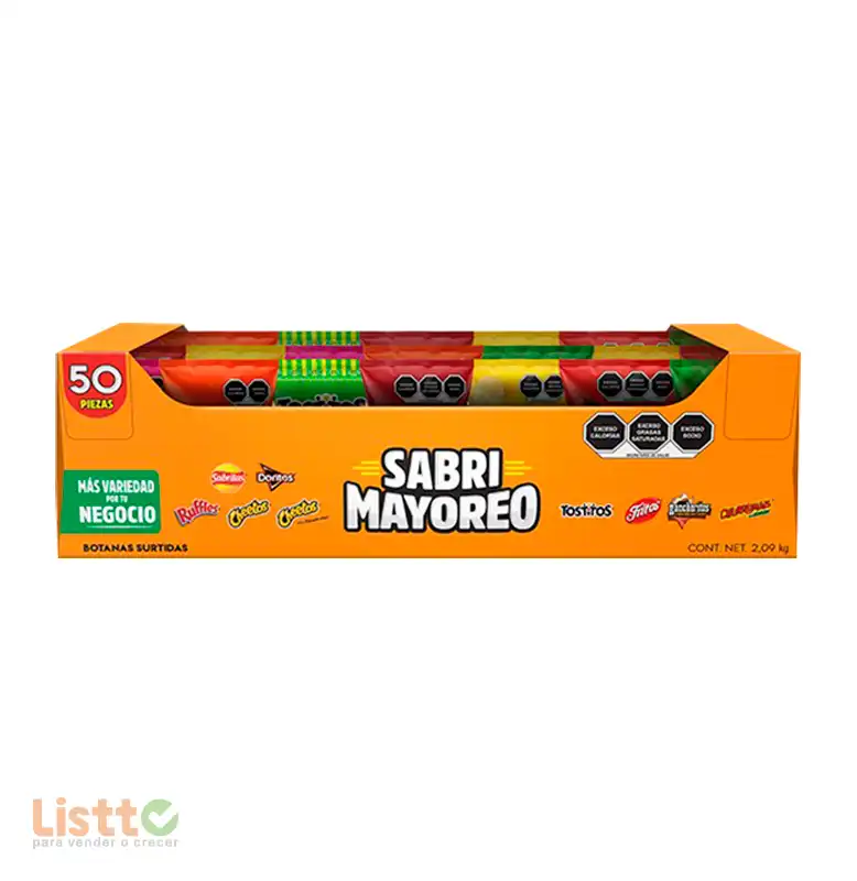 Sabritas Sabrimayoreo 50 pz.