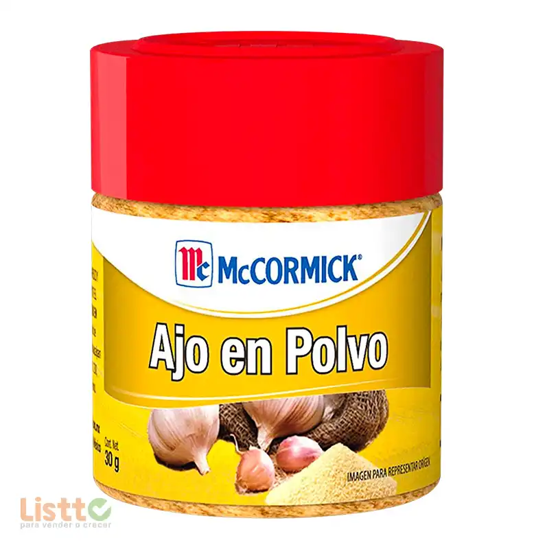 Especia Ajo En Polvo McCormick Mini 30 g
