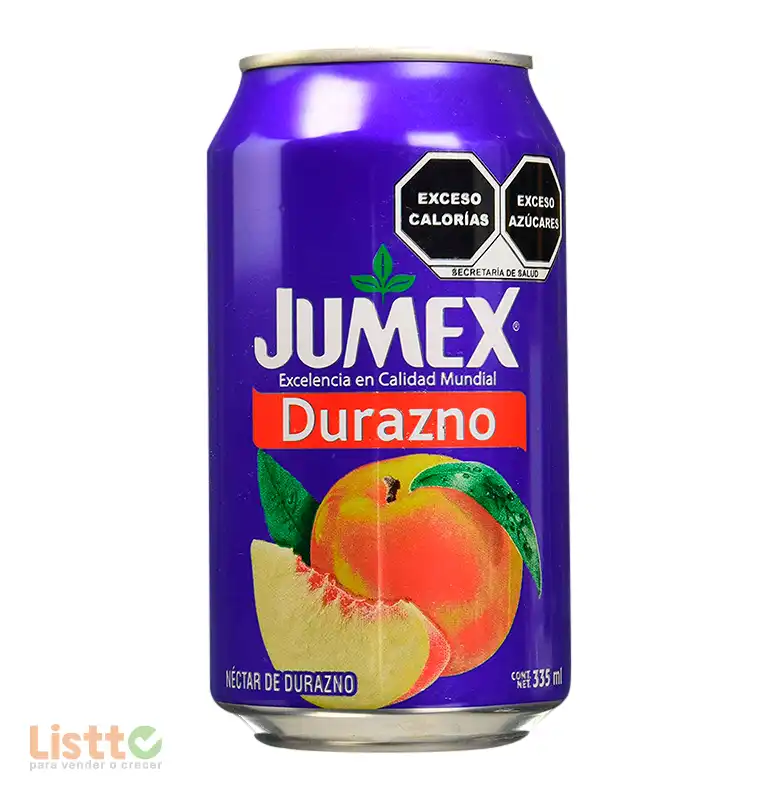 Bebida Jumex Durazno Lata 335 ml.