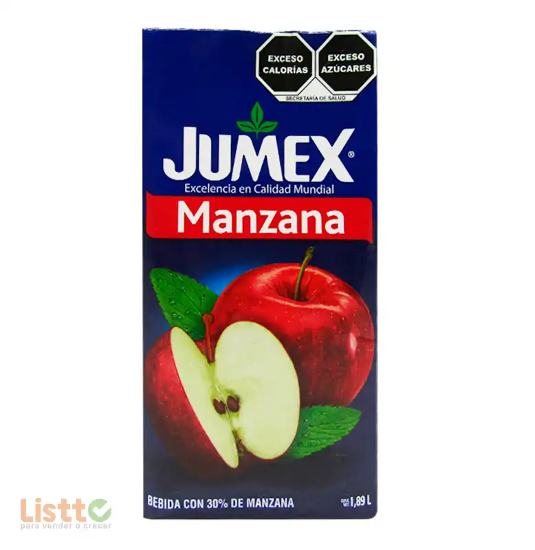 Bebida Jumex Manzana Tetra Brick 1.89 lt.