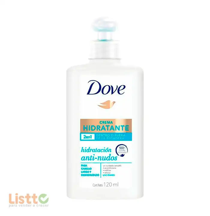 Crema para Peinar Dove Hidratante 120 ml.