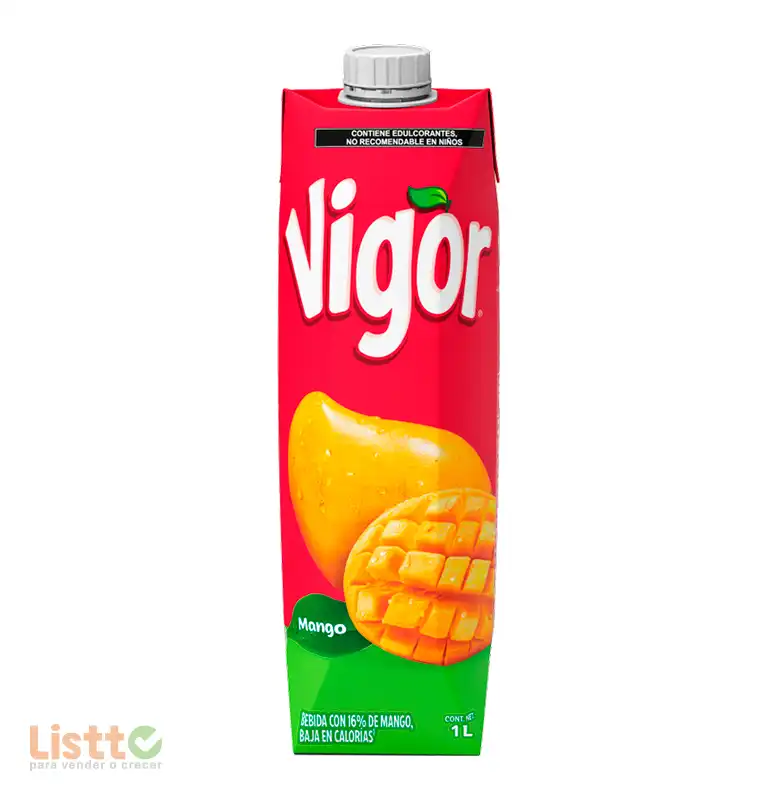 Bebida Vigor Mango Tetra Brik 946 ml.