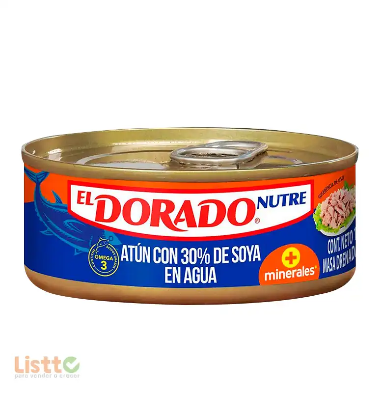 Atún en Agua El Dorado130 gr.