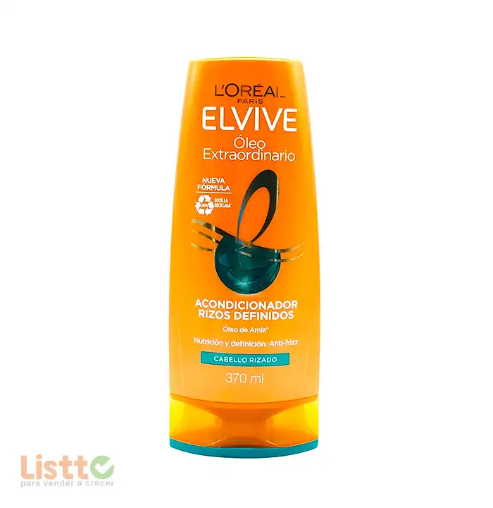 Acondicionador Loreal Elvive Extra Rizos 370 Ml.