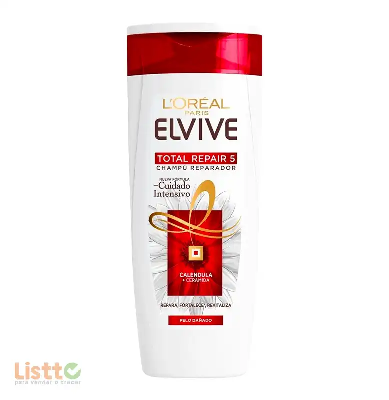 Shampoo Loreal Elvive Reparacion Total 5 370 Ml.