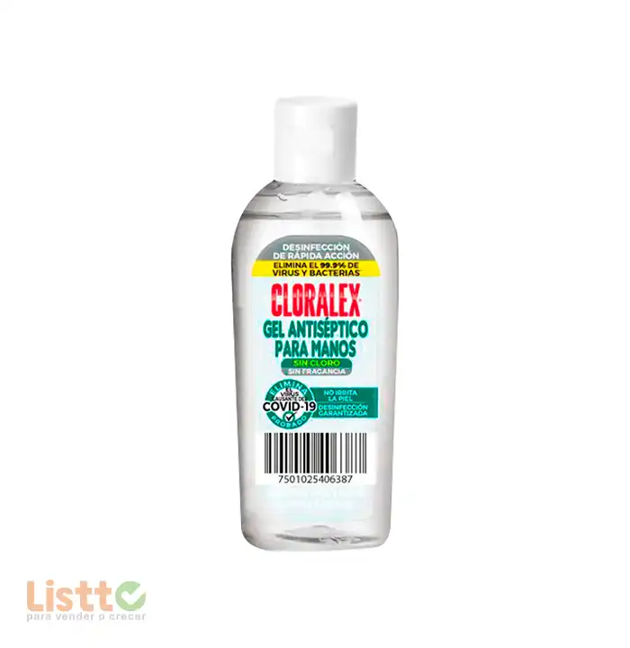 Gel Antiseptico Cloralex 60 Ml.