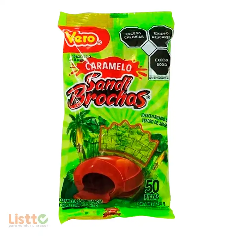 Caramelo Vero Sandibrocha 50 Pz.