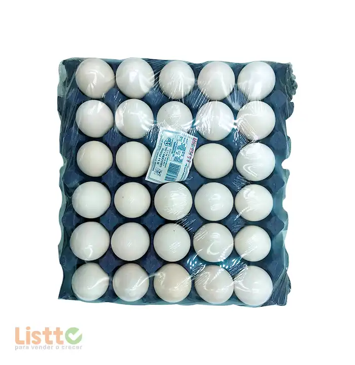 Huevo De la Fuente Blanco Mediano 30 pz.
