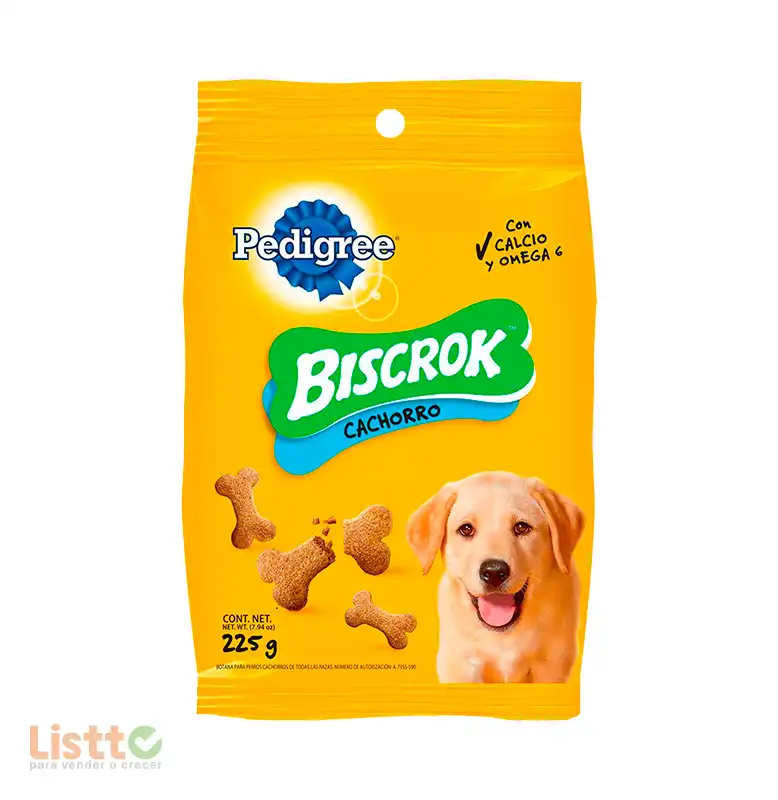 ALIMENTO PEDIGREE BISCROK 225 GR.
