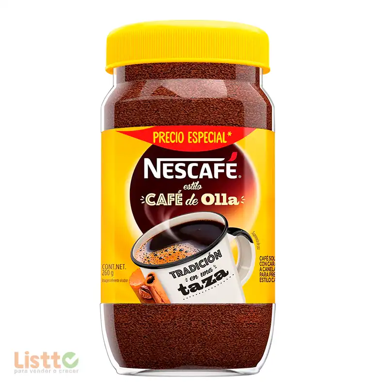 Café Nescafé de Olla Precio Especial 200 Gr.