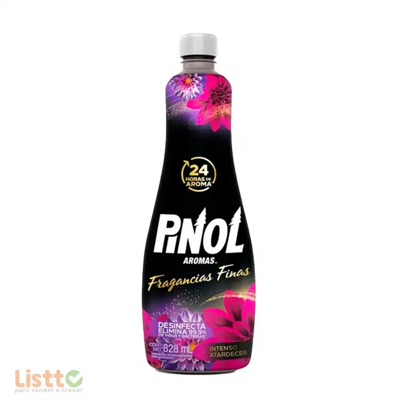 Limpiador Pinol Fragancias Intenso Atardecer 828 ml