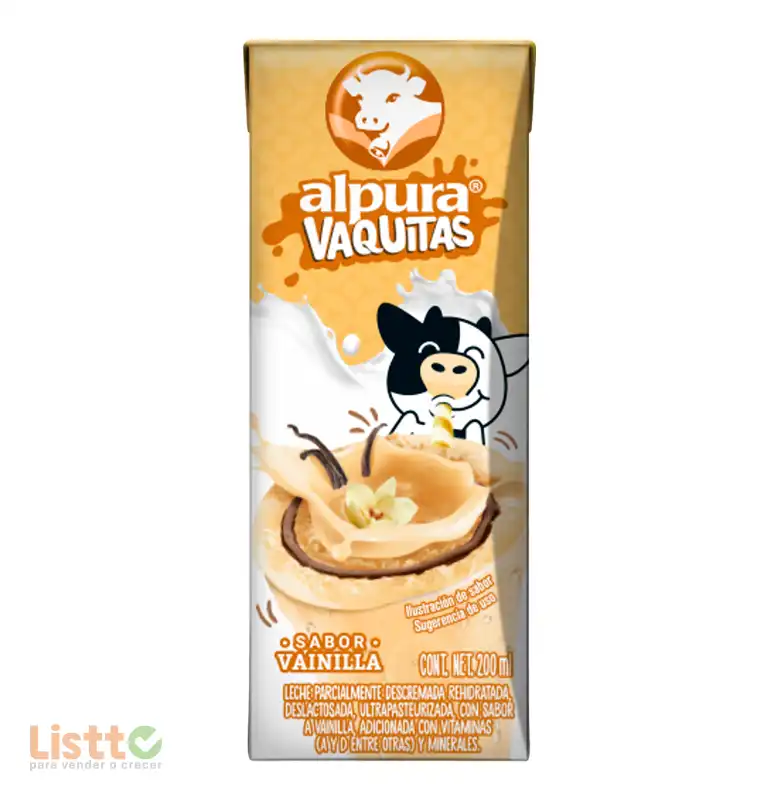 Leche Alpura Vainilla 200 Ml.