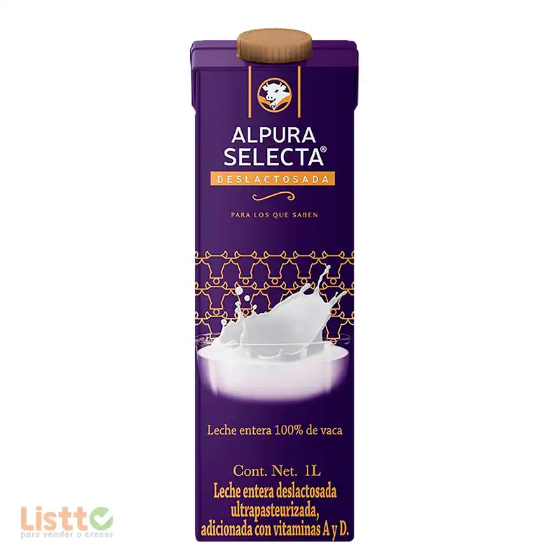 Leche Alpura Selecta Deslactosada 1 lt.