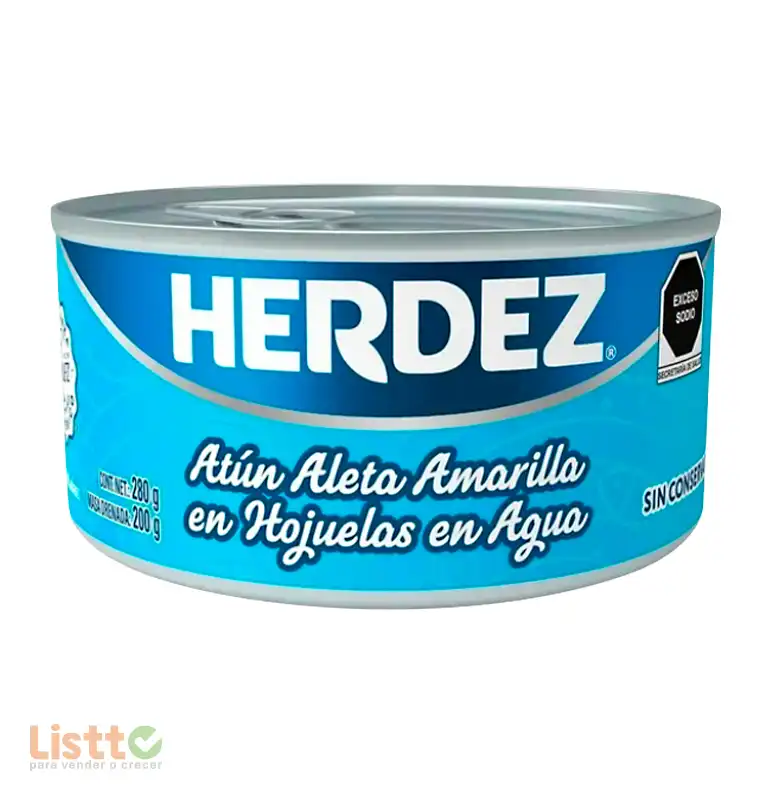 Atun en Agua Herdez 280 Gr.