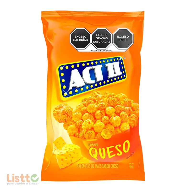 Palomitas Act II Queso 45 g