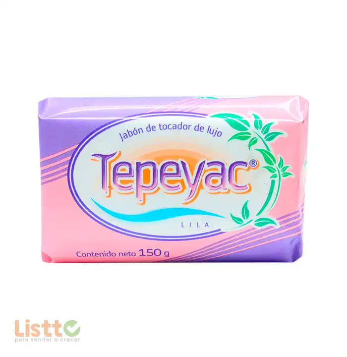 Jabon de Tocador tepeyac Lila 150 Gr.