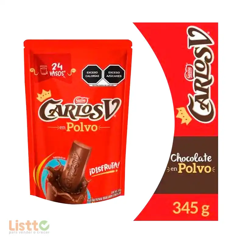 Chocolate Carlos V Polvo 345 g