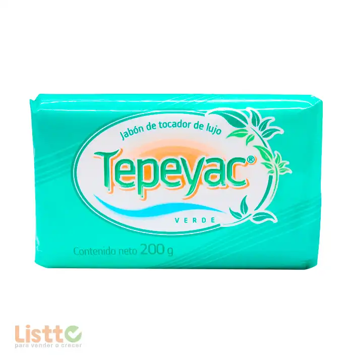 Jabón de Tocador Tepeyac Verde 200 gr.