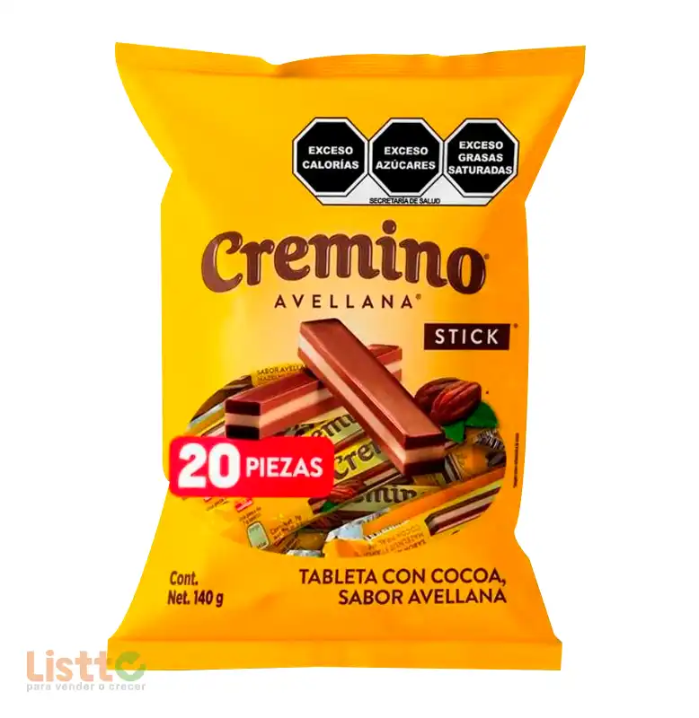 Dulce Cremino Avellana Stick 20/7 g