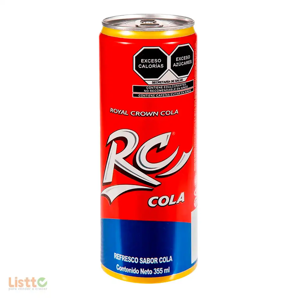 Refresco Rc Cola Lata 355 Ml.