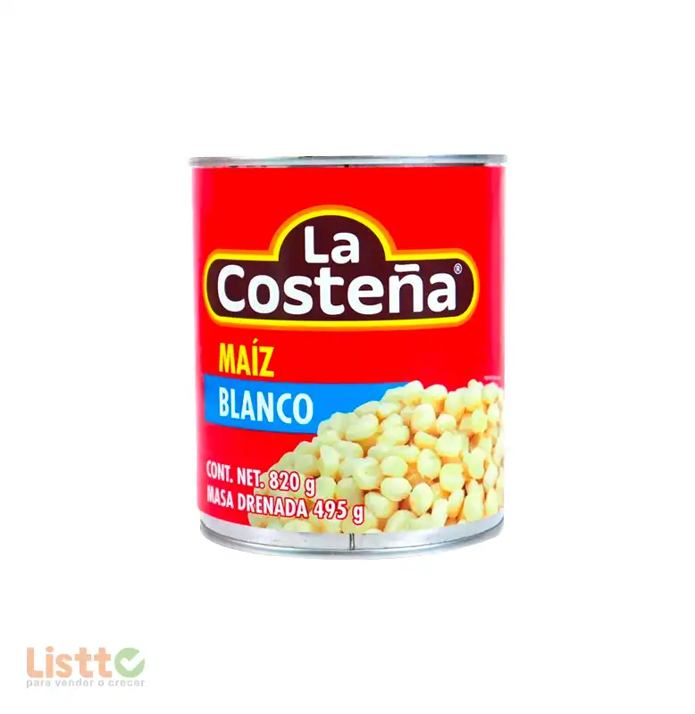 Maíz Blanco La Costeña 820 g