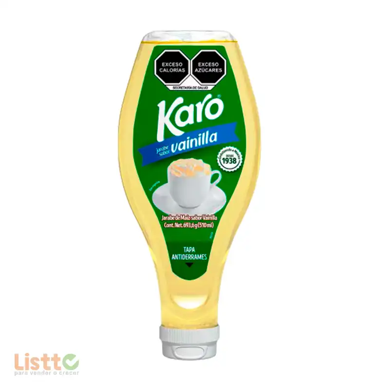 Jarabe De Maíz Karo Vainilla 510 ml