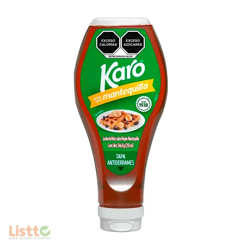 Jarabe De Maíz Karo Mantequilla 255 ml