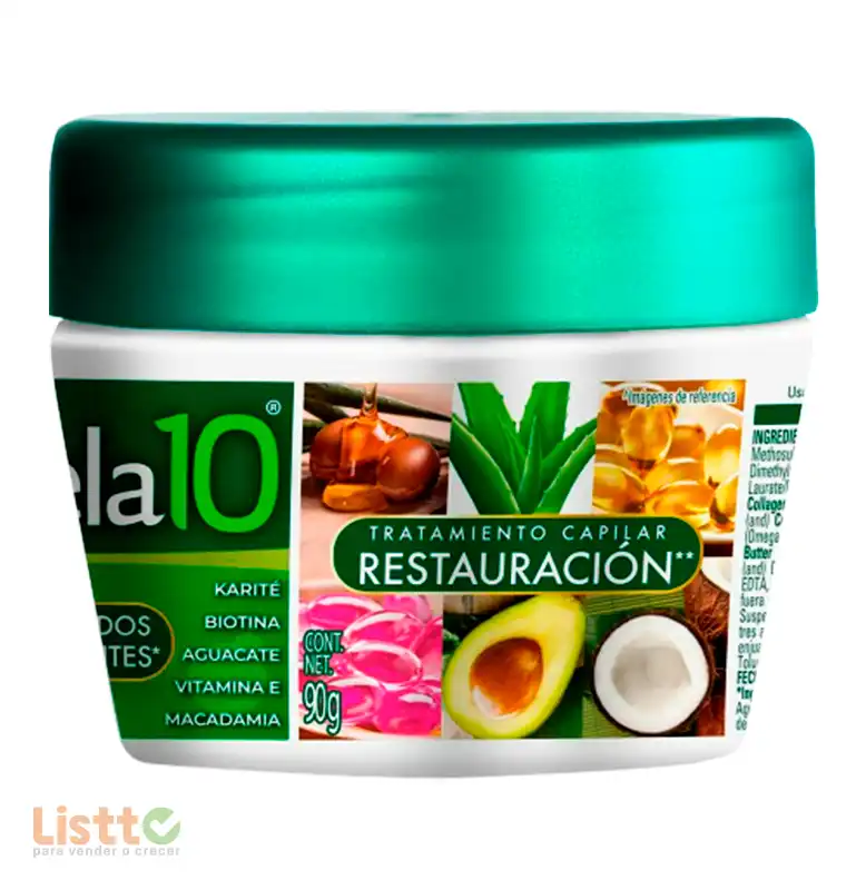 Tratamiento Capilar Nutribela Restauracion 90 Gr.