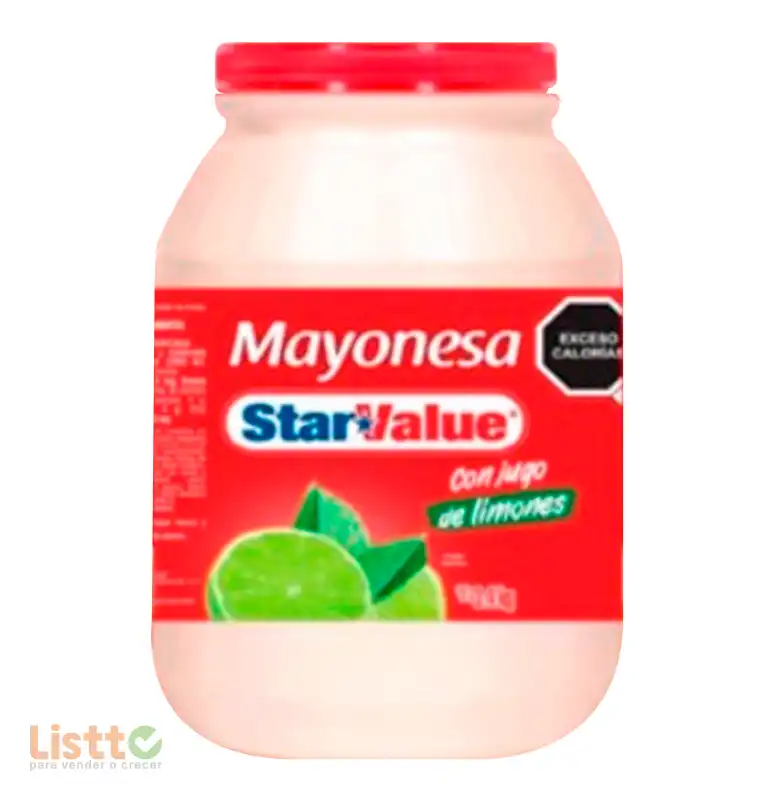 Mayonesa Star Value con Limón 3.4 kg