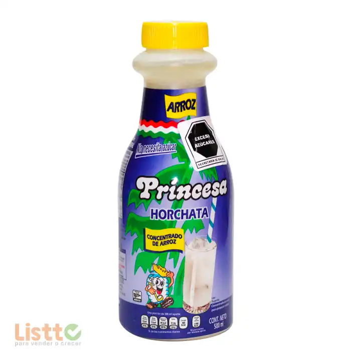 Jarabe Horchata Princesa 500 ml.