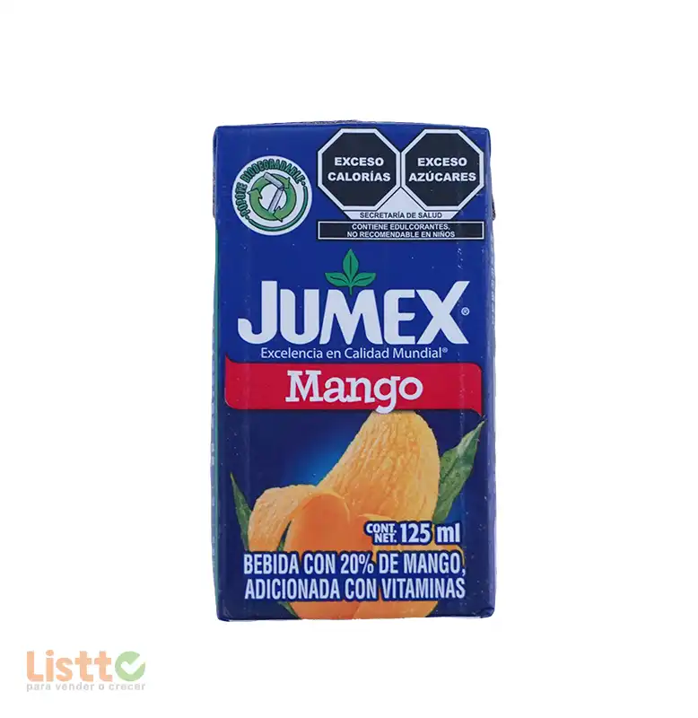 Bebida Jumex Mango Mini Brick 125 ml