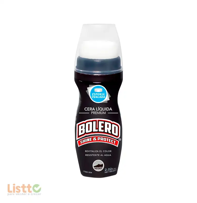 Cera Liquida Bolero Negra 60 ml