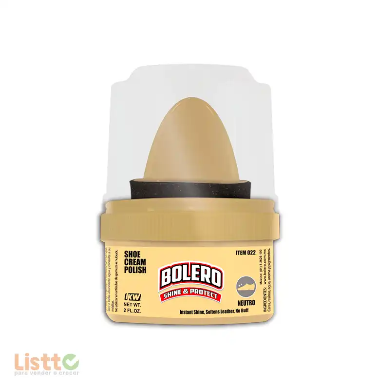 Lustrador De Calzado Bolero Neutral 60 ml