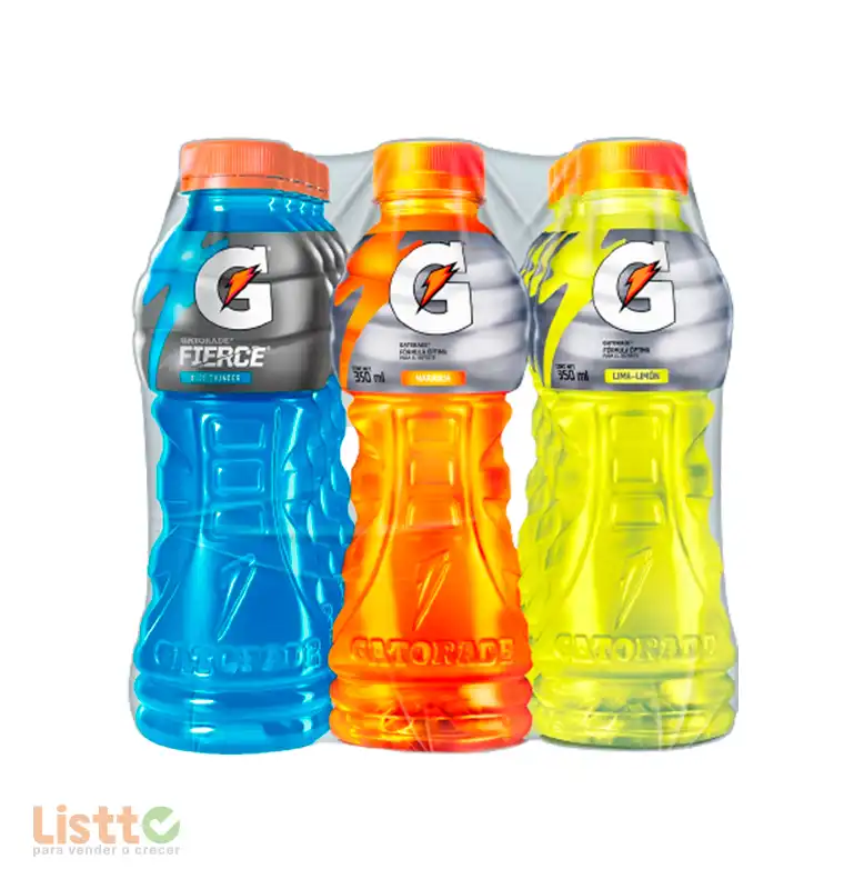 Bebida gatorade Surtido 12/350 ml