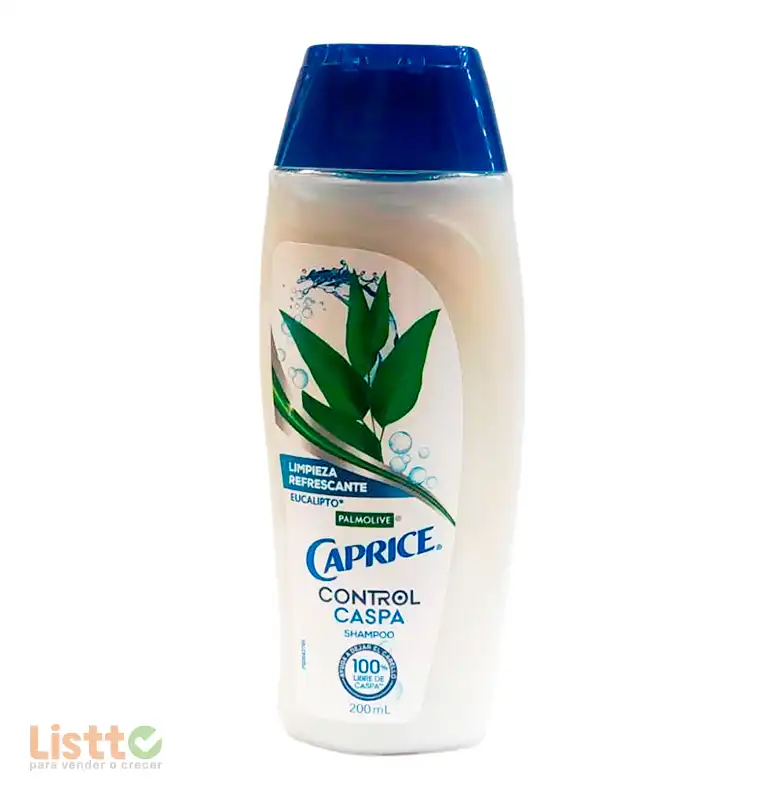 Shampoo Caprice Control Caspa Limpieza Refrescante 200 ml