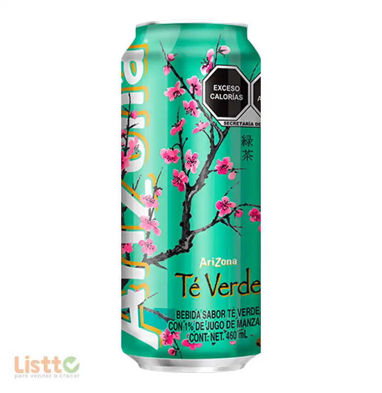 Bebida Arizona Te Verde 460 Ml.