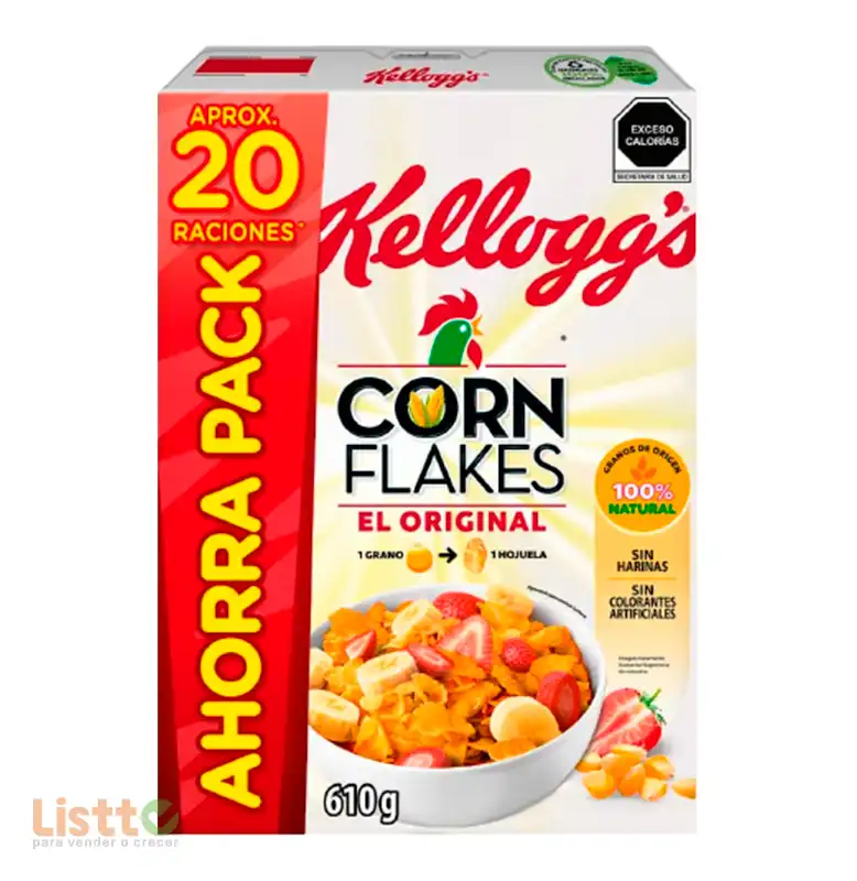 Cereal Kellogg s Corn Flakes 610 Gr.