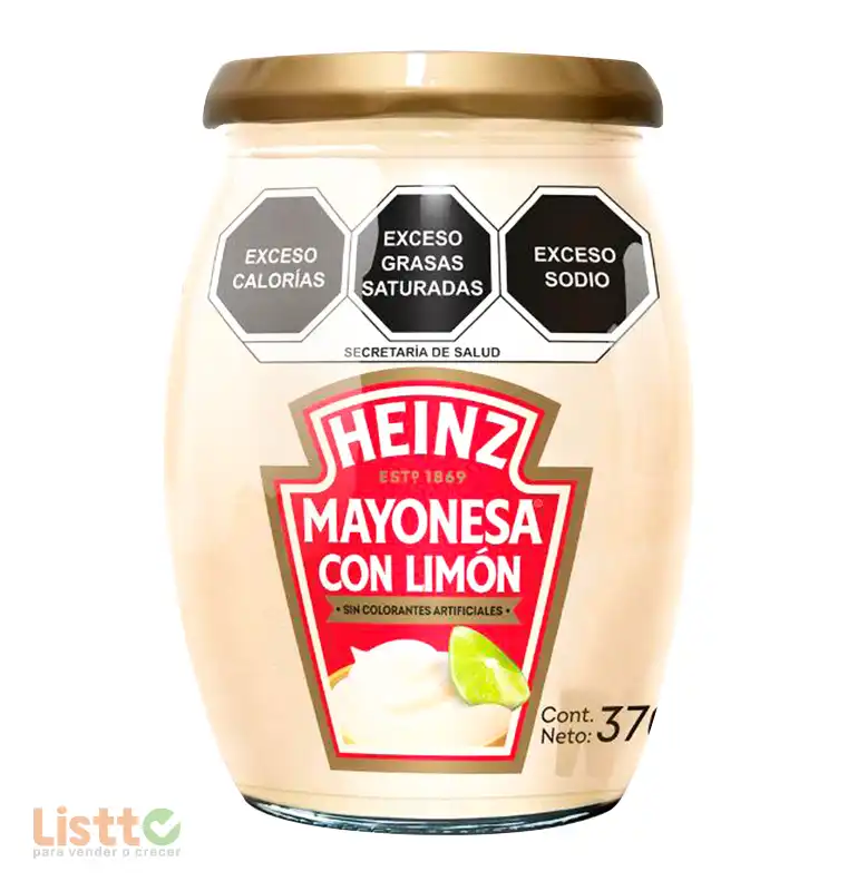 Mayonesa Heinz Limon 370 Gr.