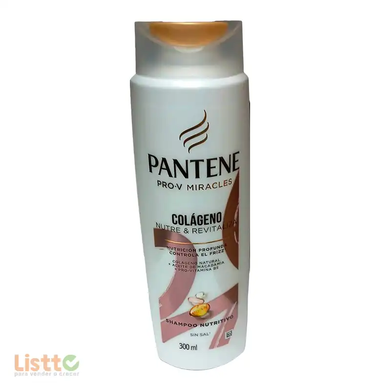 Shampoo Pantene Colágeno 300 ml