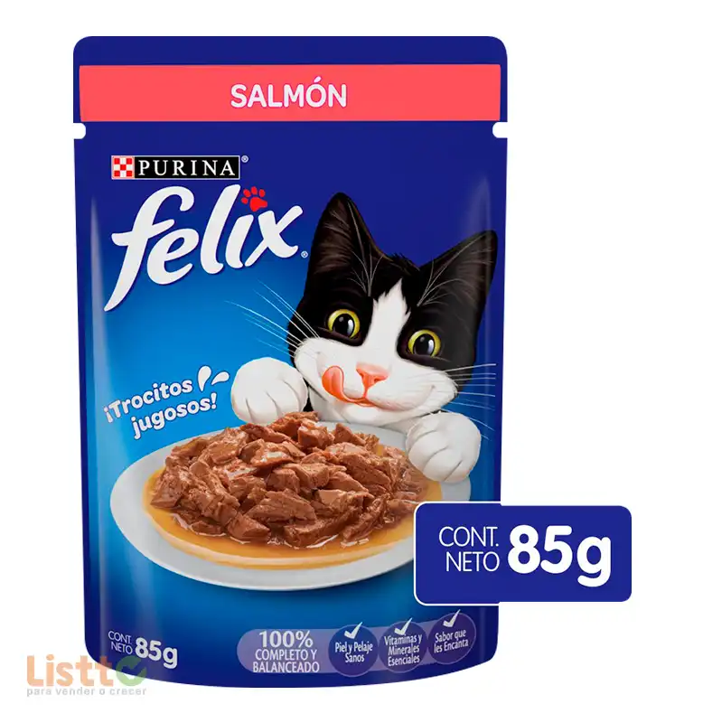 Alimento Purina Félix Salmon 85 g