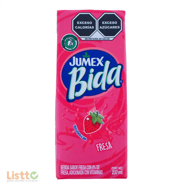 Bebida Bida Fresa 237 ml