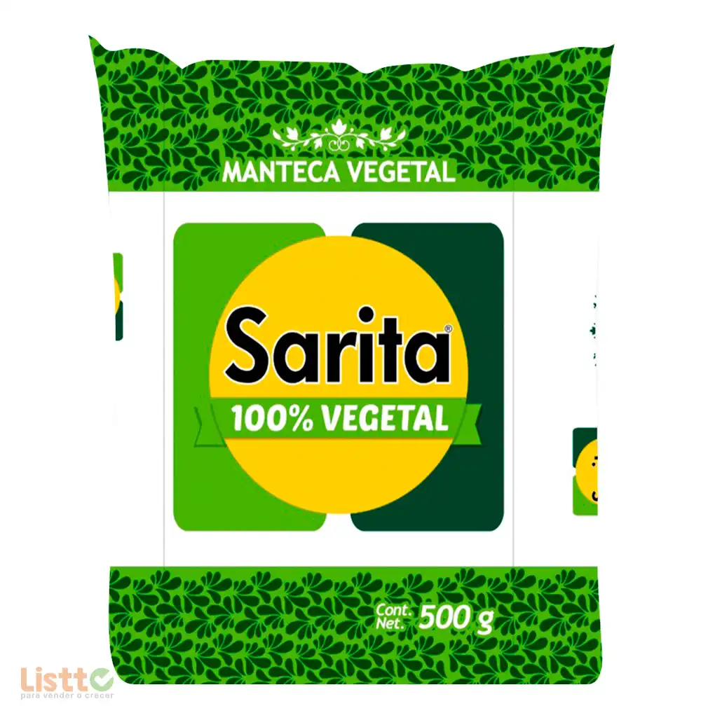 Manteca Sarita Vegetal 500 Gr.