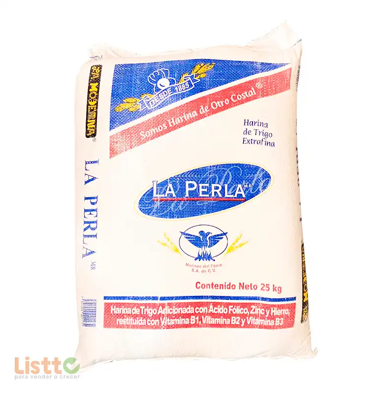 Harina de Trigo La Perla 25 kg