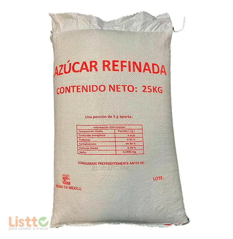 Azúcar Refinada 25 kg