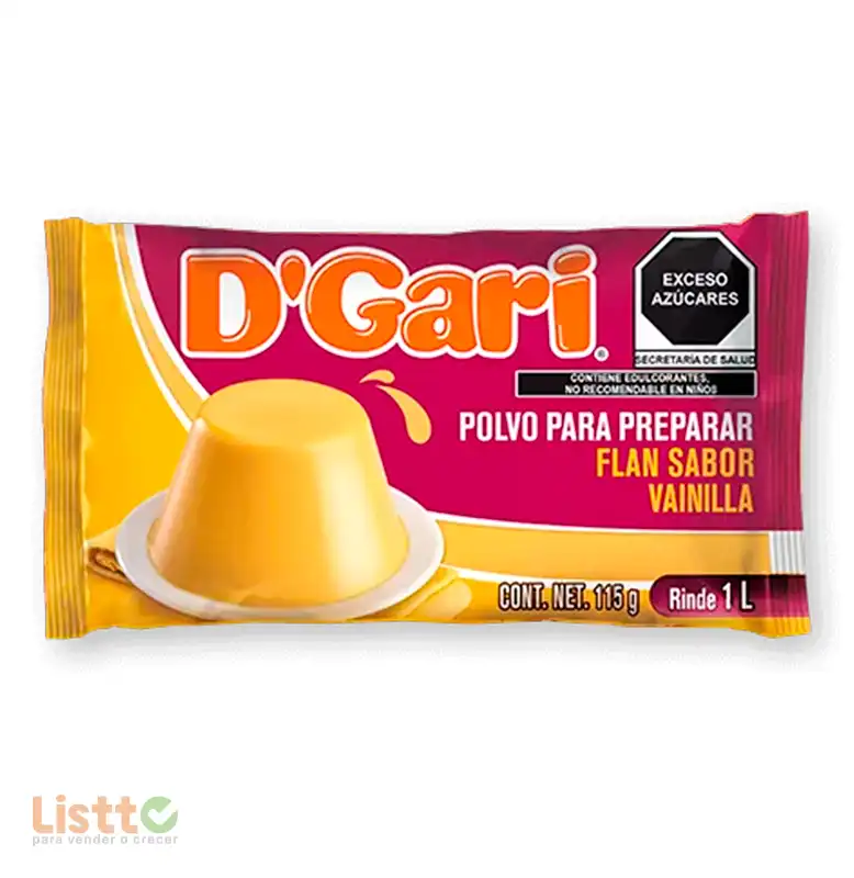 Flan D Gari Vainilla 115 Gr.